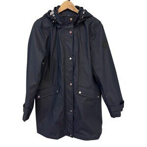 Lauren Ralph Lauren Women Raincoat M Nautical Coastal Preppy Minimalist Classic